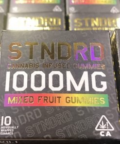 Alternative view of STNDRD CANNABIS INFUSED GUMMIES 1000MG