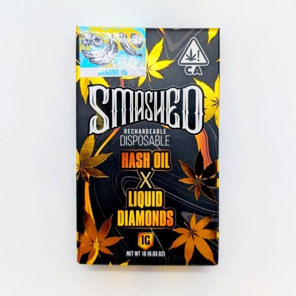 Smashed Liquid Diamonds | Hash Oil 1g Vape
