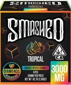 Smashed Tropical Gummies 3000MG