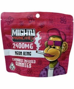 Mighty Munchies 2400MG Neon Ring Gummies
